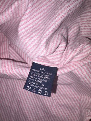 Camisa Polo Ralph Lauren rosa rayas