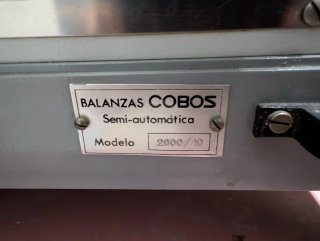 Balanza Precisión J. Cobos Semi-Automática