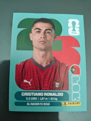 Cromo Cristiano Ronaldo FIFA 2023