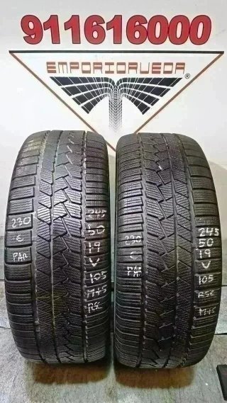 245 50 19 V CONTINENTAL RSC M+S INVIERNO YA MONTAD