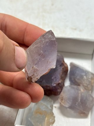 Lotto di minerali 5 Fluoriti di Viesca