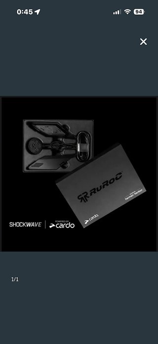 Intercomunicador Cardo Shockwave Ruroc