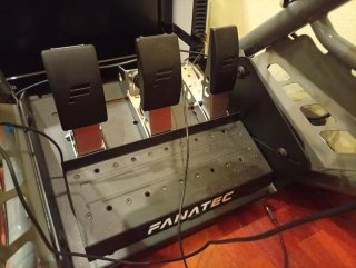 Cockpit PS+Fanatec DD8nm+Célula carga+PS5+VR2