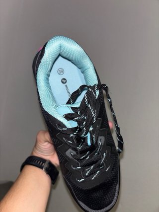 Zapatillas Trekking Mujer Mountain Pro Negras/Rosa