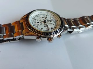 Casio Edifice EF-503 "Speedmaster" Blanco/Plata