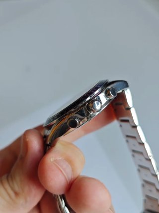 Casio Edifice EF-503 "Speedmaster" Blanco/Plata