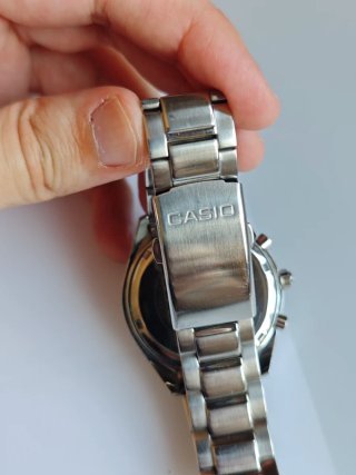Casio Edifice EF-503 "Speedmaster" Blanco/Plata