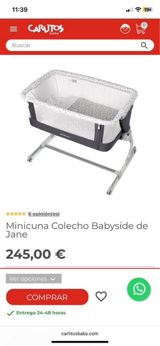 Minicuna Jane  BABY SIDE