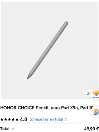 Tablet Honor Pad X9a + Teclado + Lápiz