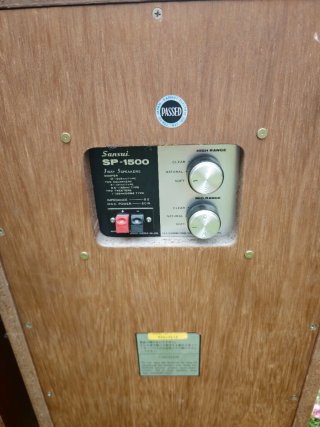 Altavoces Sansui SP-1500