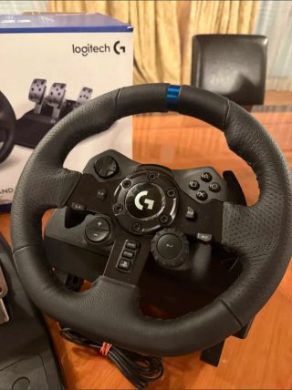 Logitech G923 TrueForce Volante + Pedaliera