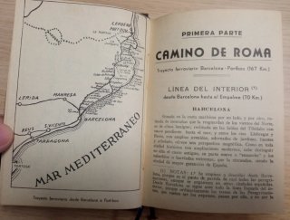 Año Santo 1950 Libro Guía del Peregrino a Roma