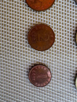 Colección monedas euro prueba 1998
