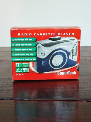 Walkman SuperTech W-71R año 1999 completo con caja