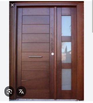 Puertas de madera a medida para exterior.