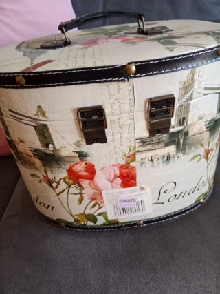 Caja baúl decorativa Londres