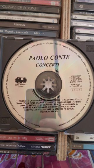 Paolo Conte Concerti CD