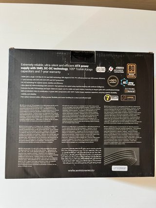 Fuente alimentación Mars Gaming 550W MPB550SI