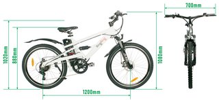 Bicicleta Eléctrica: 3 Paseo y 2 Montaña