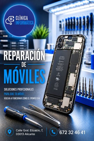 Reparación y venta de móviles