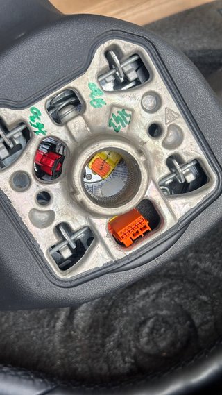 Volante porsche calefactable con airbag