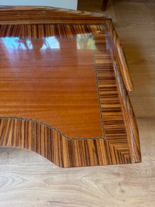 Bandeja Vintage Madera Patas Plegables