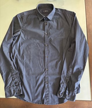 Camicia uomo GAS tg. L blu scuro