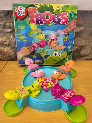 Juego RIK & ROK FROGS tragabolas