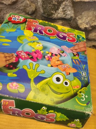 Juego RIK & ROK FROGS tragabolas