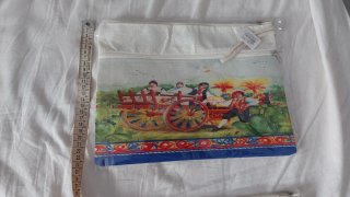 Pochette souvenir Sicilia multicolor