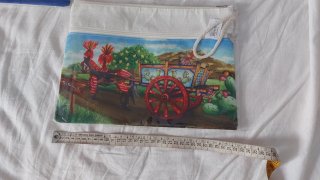 Pochette souvenir Sicilia multicolor