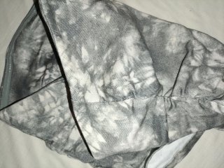 Top Tie Dye Gris y Blanco Talla M