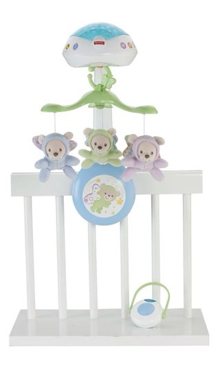 Móvil Cuna Ositos Voladores Fisher-Price