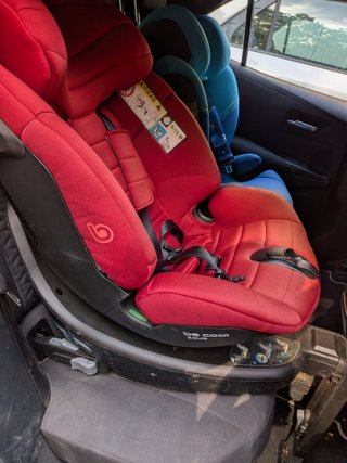 Silla Coche Be Cool Zeus i-Size 360º Roja