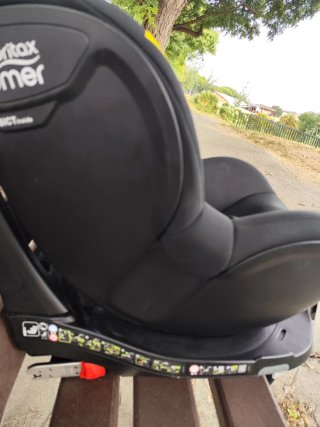 Silla coche Britax Römer negra