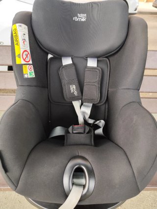 Silla coche Britax Römer negra
