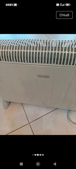 Termosifone Elettrico De Longhi Bianco