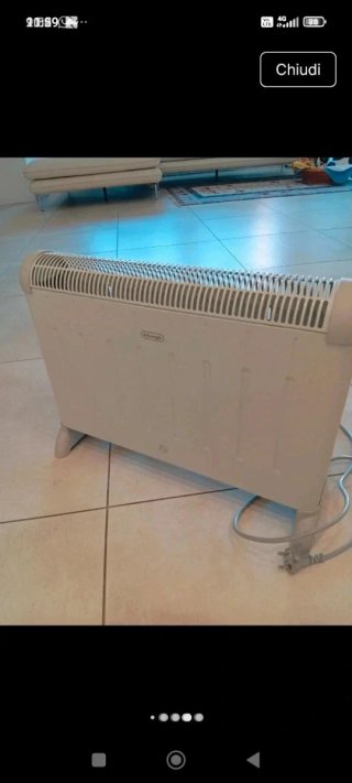 Termosifone Elettrico De Longhi Bianco