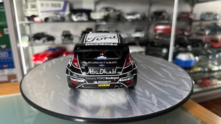 Ford Fiesta WRC latvala negro alsacia escala 1:18