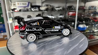 Ford Fiesta WRC latvala negro alsacia escala 1:18