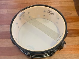 Caja de batería acústica negra