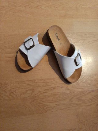 Sandalias Dr. Scholl's blancas talla 35