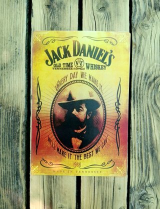 Placca rustica Jack Daniel's Vari Modelli