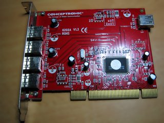 Tarjeta PCI Conceptronic 6202A USB 1.0 – 5 Puertos
