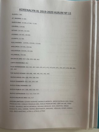 Colección Adrenalyn XL LaLiga Santander 2019-20