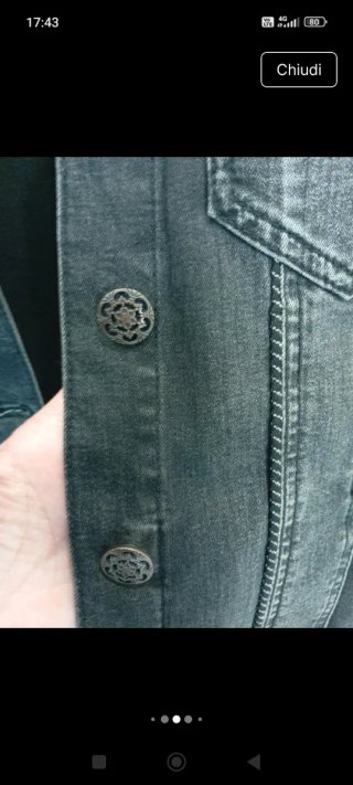 Giubbino Denim Desigual Nero M