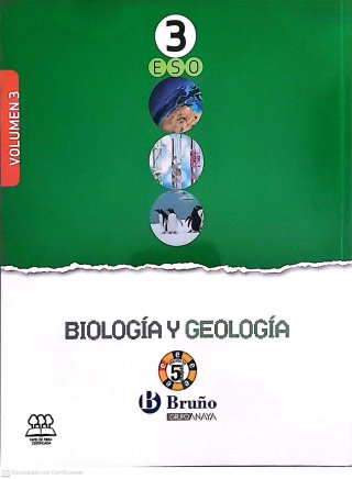 Libros de Biología y Geología 3 ESO
