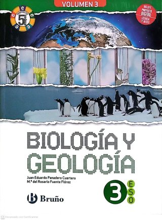 Libros de Biología y Geología 3 ESO