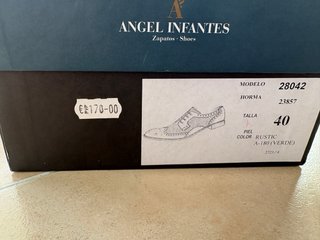 Zapatos Ángel Infantes Marrones Brogue