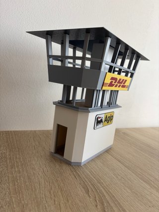 Torre de controle para pista de corridas